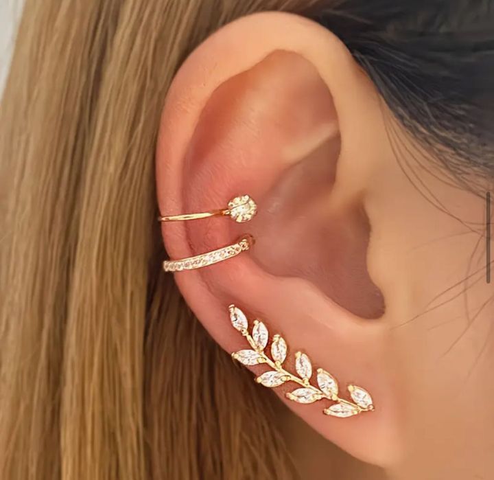 Дамски обеци Cuff за хрущял