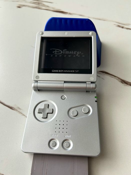 Nintendo game boy advance SP + joc lion King