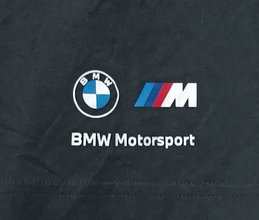 Puma BMW Motorsport Shirt оригинална тениска XL Пума БМВ черна фланелка