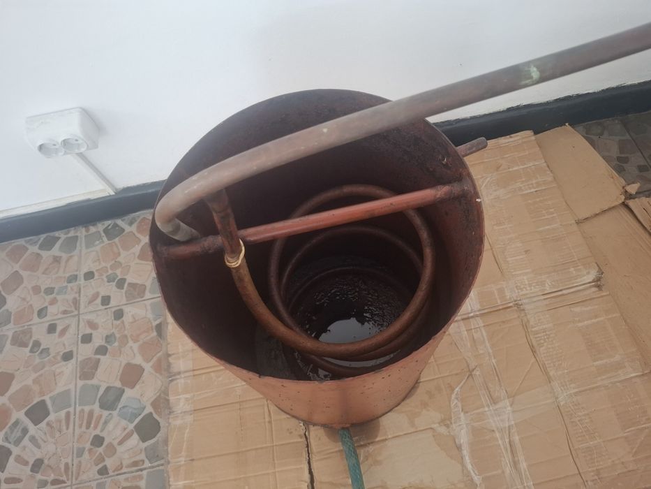 Cazan de țuică din cupru 40l