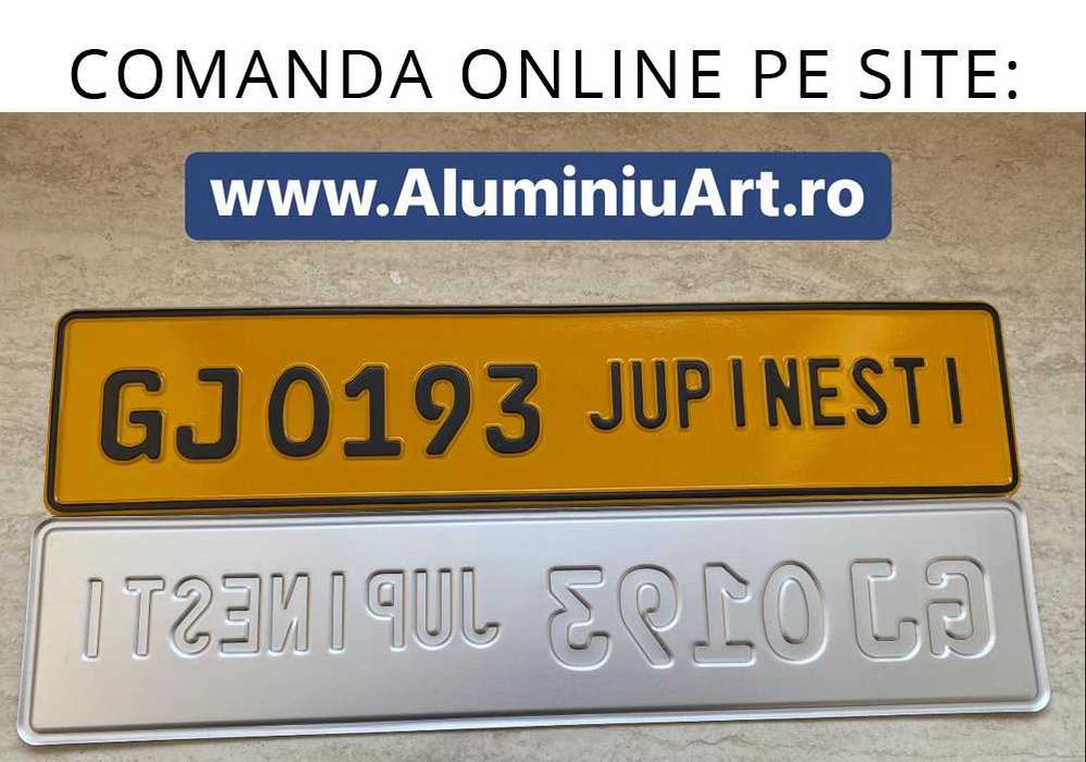 Numar inmatriculare / inregistrare TIP A - Numar tractor , utilaj