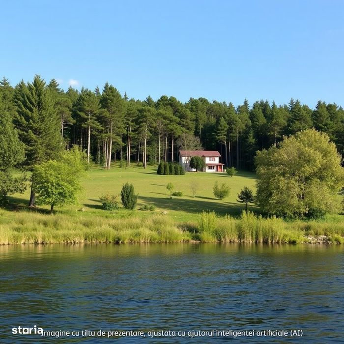 Teren cu deschidere Lac Snagov si utilitati