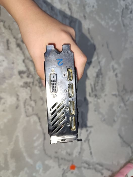 Видеокарта rx580 4gb