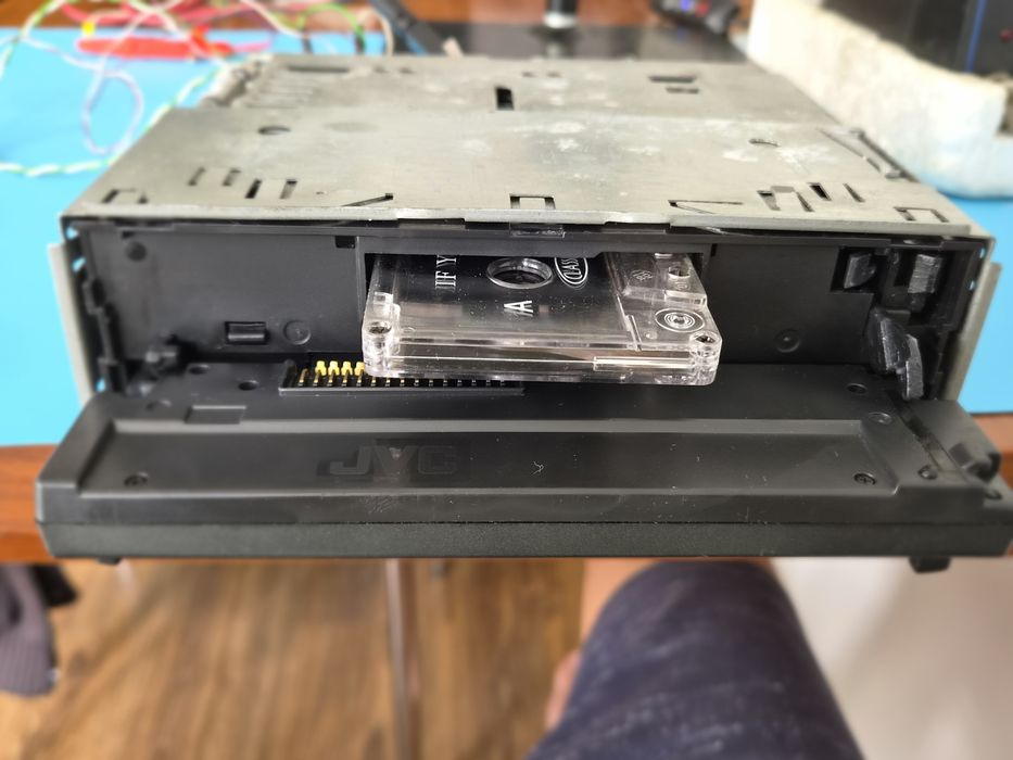 Jvc radio cassete player full logic