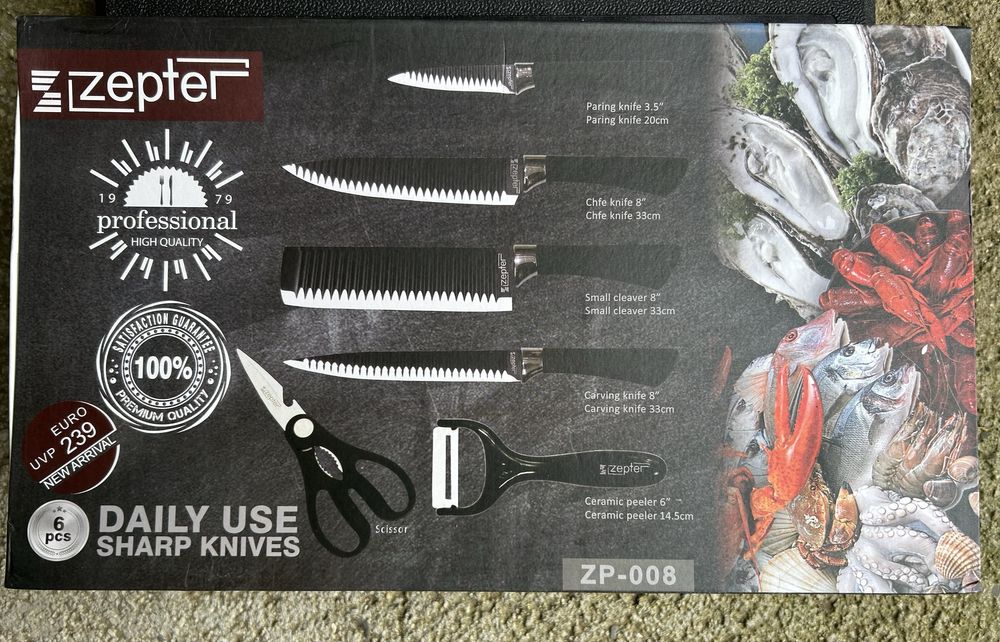 Zeptet Комплект ножове