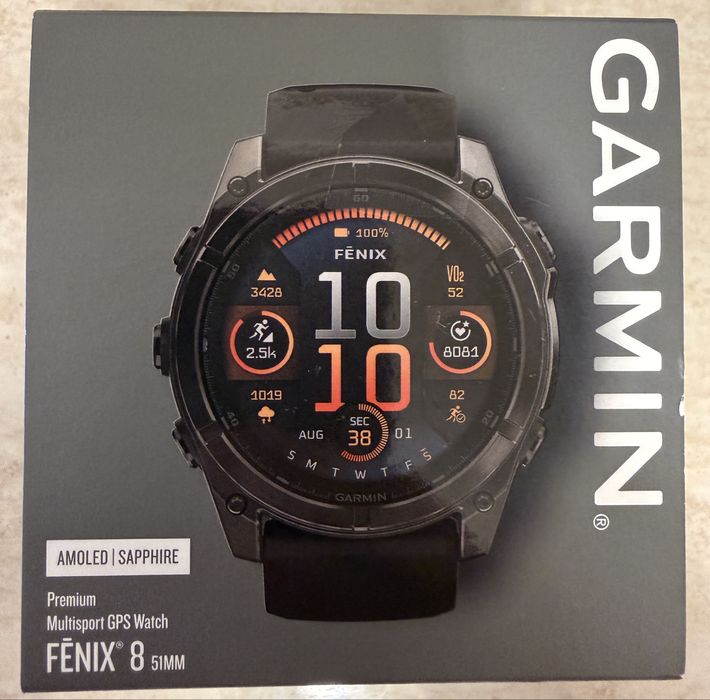 Vand ceas Garmin Fenix 8, 51mm , amoled