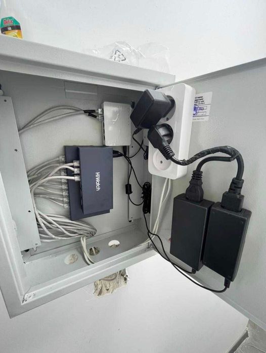 Установка камер видеонаблюдения