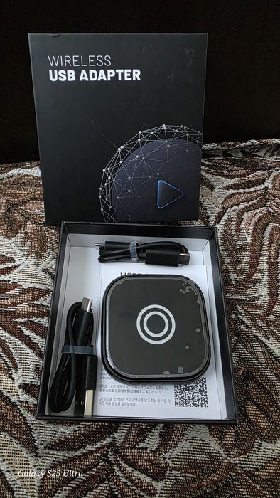 Безжичен адаптер Wireless adapter, Carplay, Android auto