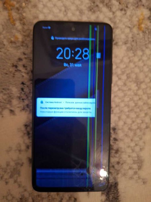 Huawei p smart 2021, экран сынган,каробка бар