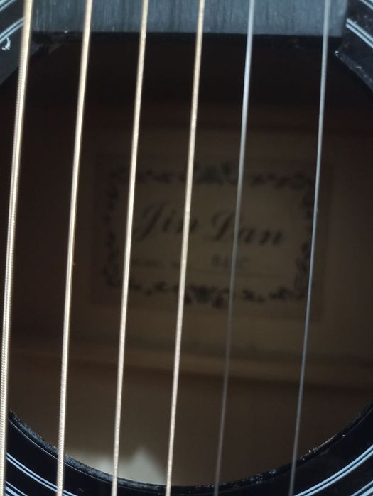 Акустическая гитара (черная)