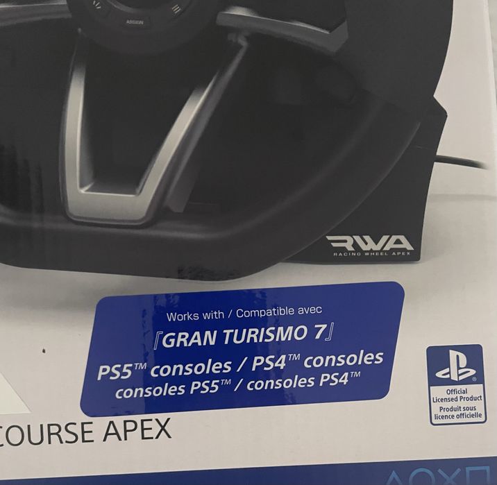Volan de curse Apex pentru PS 5,PS 4