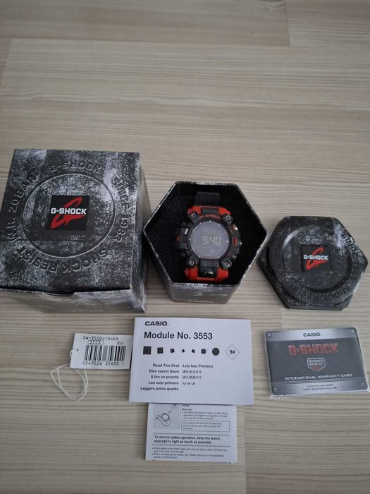 Casio G-Shock GW-9500-1A4ER MASTER OF G - LAND MUDMAN Tough Solar