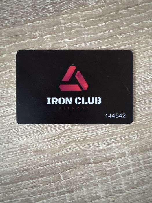 Абонемент в тренажерный зал