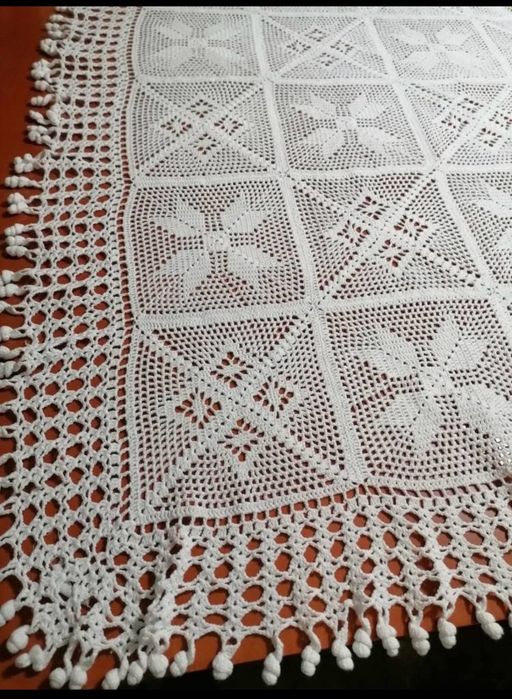 Плетена покривка