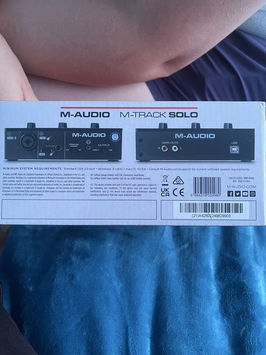 Interfata audio m track solo