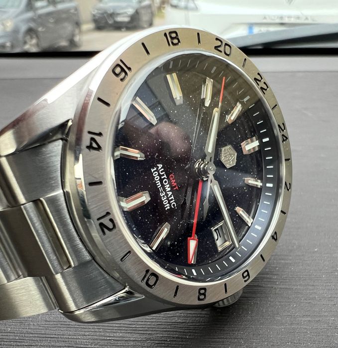 San Martin Aventurine dial  GMT