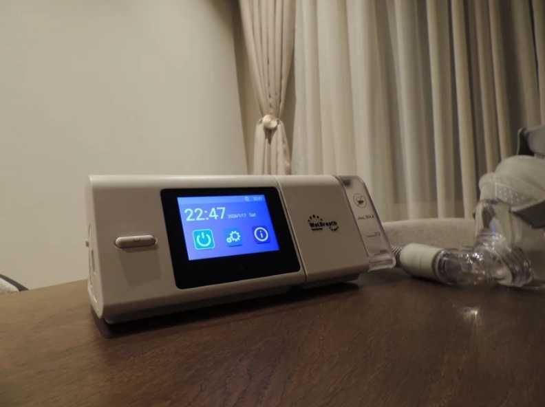 CPAP/APAP Апарат за сънна апнея Welbreath AS100A. Всичко нужно включено в комплекта. Опция за наем и изплащане.