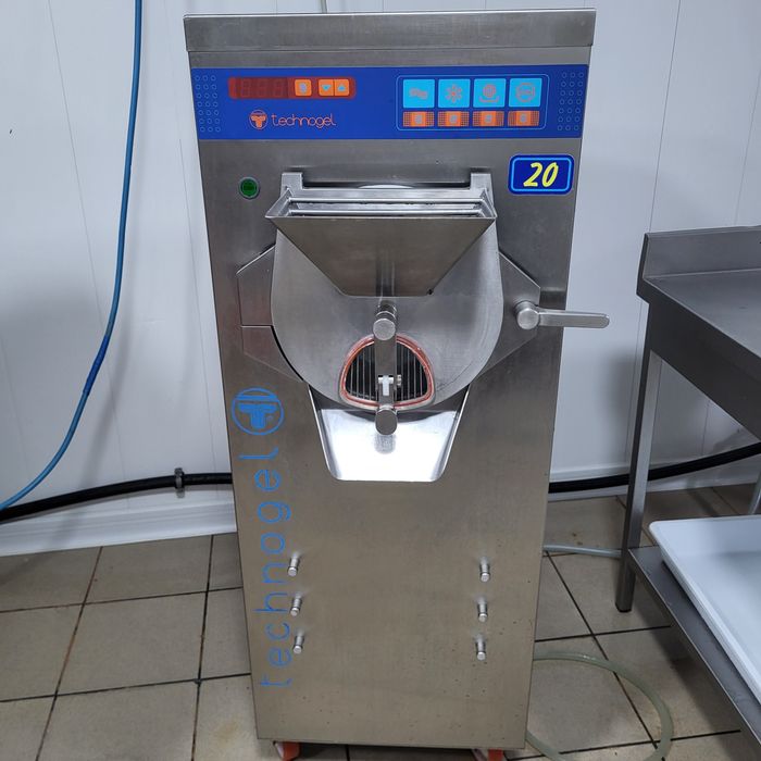 Mantecator , Masina de inghetata