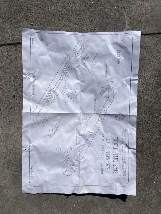 Степенки за Toyota Hilux