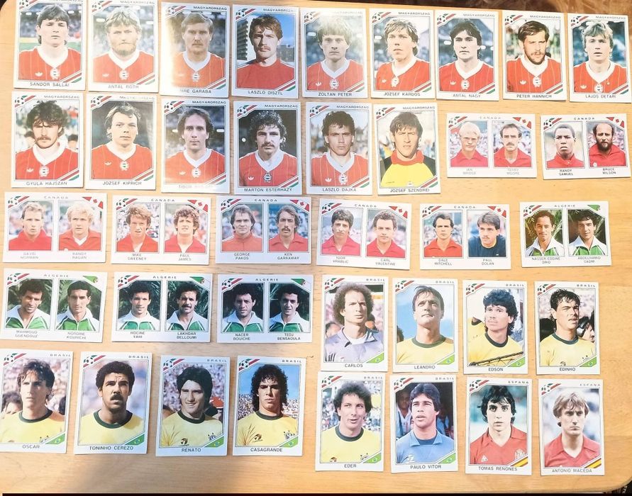 Panini world cup Mexico 86  Espana 82 Панини