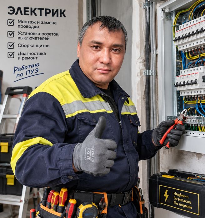 Электрик район Калкаман