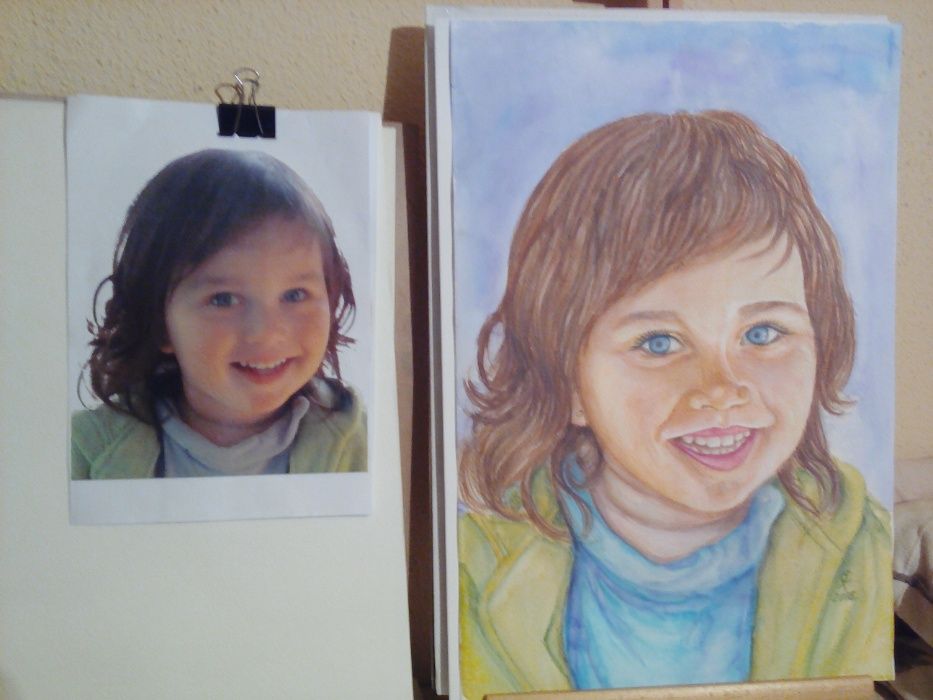 Преподавам уроци по рисуване.Преподаю уроки рисования