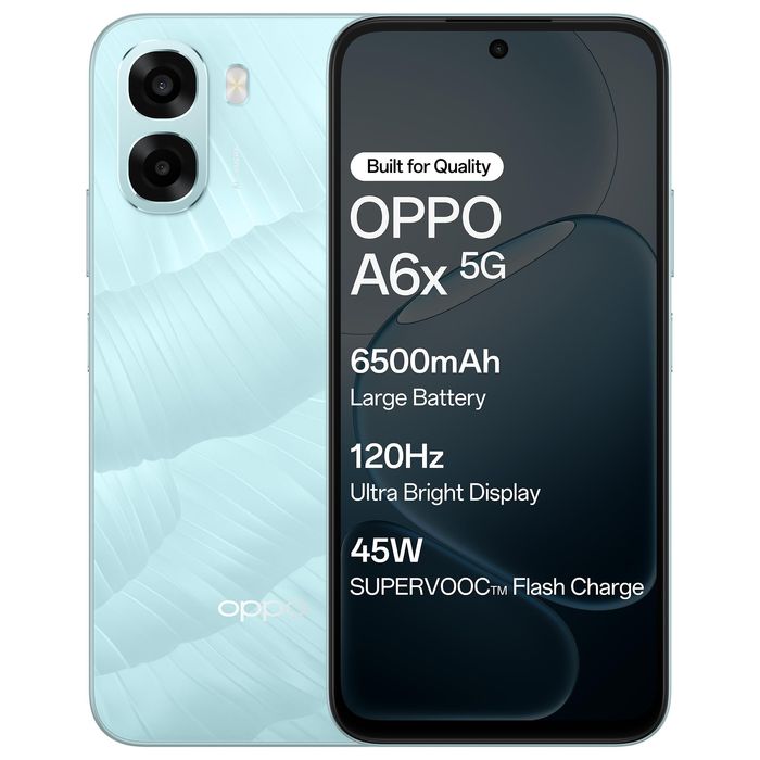 Смартфон OPPO A6x 5G, 4GB, 128GB, Ice Blue