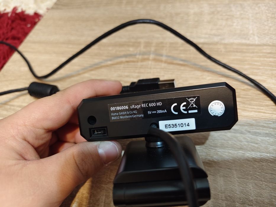 Camera web Hama urage rec 600 HD