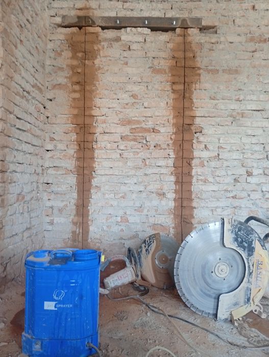 Бетон кесиш тешиш Алмазное резка  бурение Одбойник молоток Демонтаж