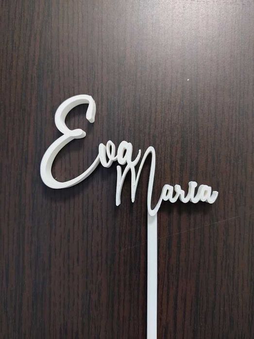 Topper Personalizat 3D pentru tort!