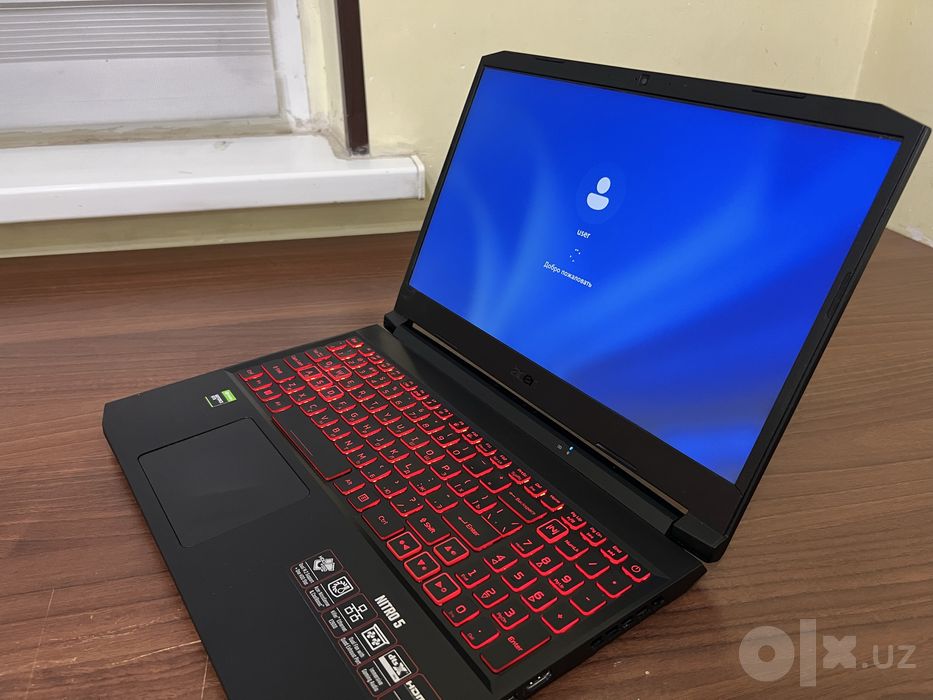 Noutbuk acer nitro 5 gtx1650 ryzen 5 5600H srochna