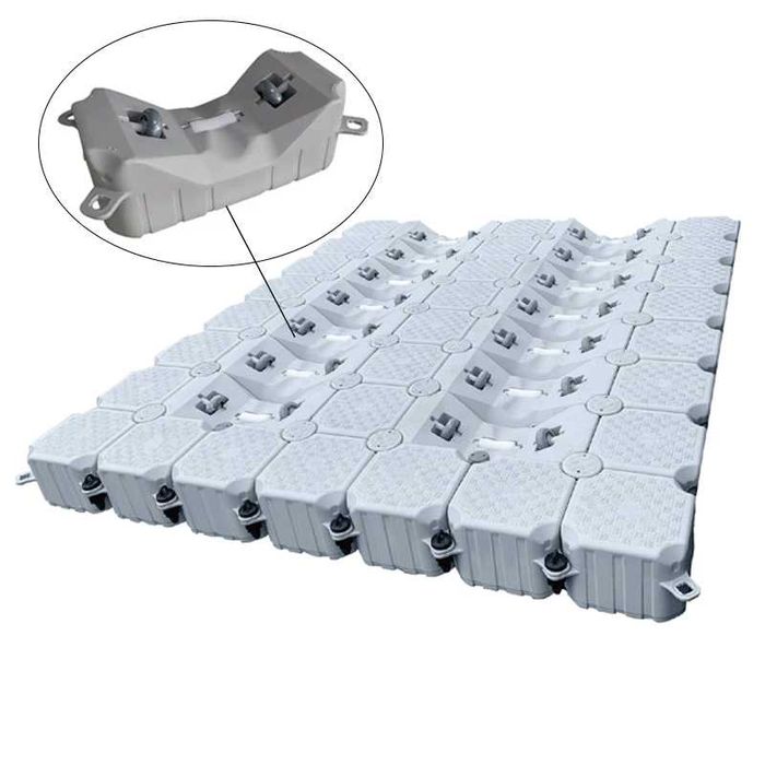 Ponton jetski sau ambarcatiuni, 2 x 3,5 metri, nou, HDPE