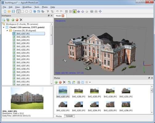 Изготвяне на проекти и помощ с Agisoft Metashape