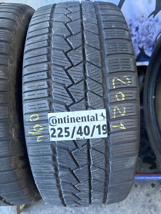 225/40/19 Continental M+S