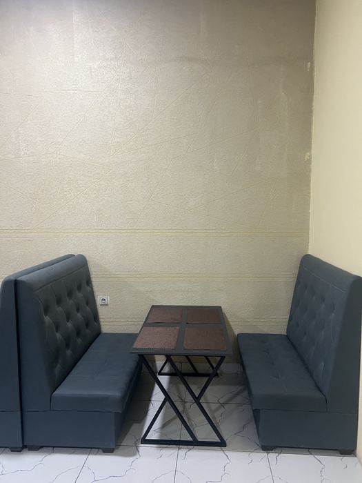 Мягкая мебель (диван и стол)