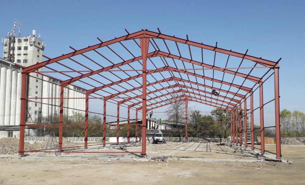 Vand hale si structurii metalice
