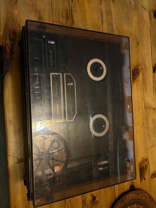 Philips N4415 ролков магнетофон (ретро, винтидж)