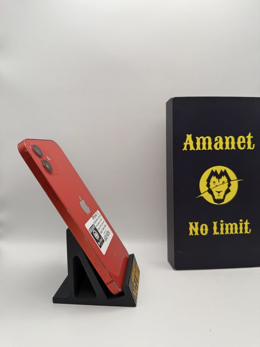 iPhone 12 Red 128GB Mici Zgarieturi pe rama si pe display , AMANET NO LIMIT.