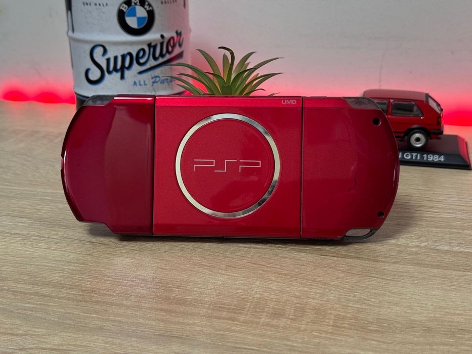 Consola Sony Psp 3003 Red Edition