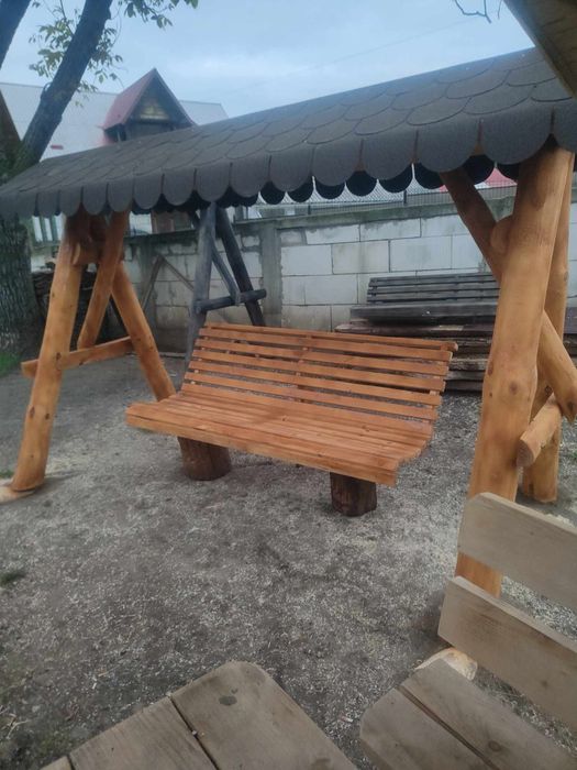 Leagane Rustice din brad