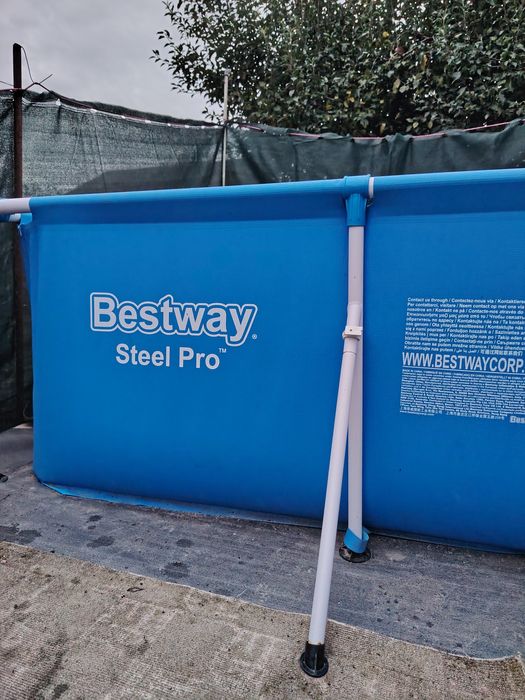 Piscina 4mx2m Bestway cu echipamente de filtrare curatare