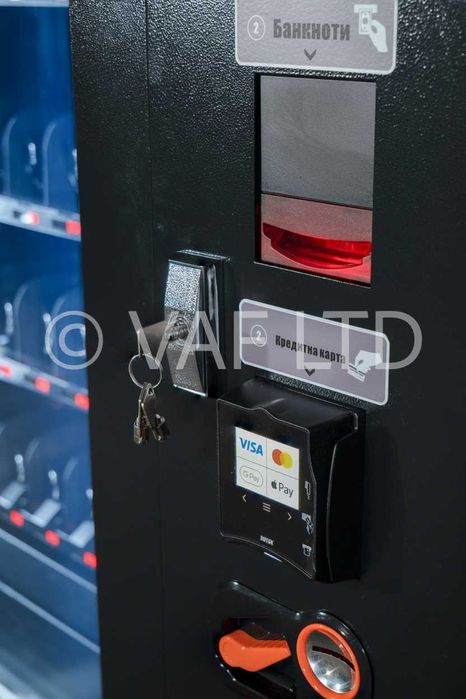 Интелигентен вендинг автомат за външна употреба