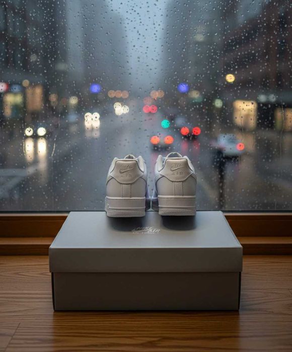 AIR Force 1 Alb - Sneakersi Premium - Super Reducere