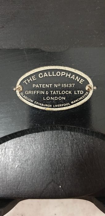 Accesoriu decorațiune lemn piele Tatlock Anglia 1940