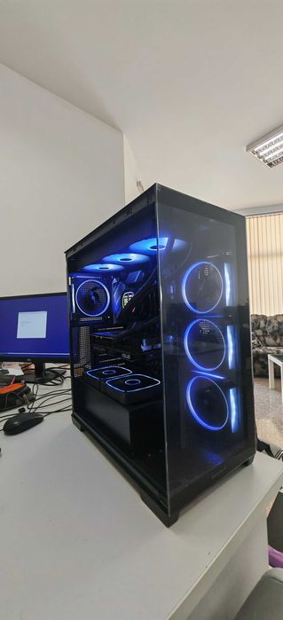 НОВ Геймърски Комп за ТОП Гейминг Intel I7 14700 up 5.4Ghz/64Gb/1Tb nVme + 1TB SSD/Asus RTX 5070 12Gb/WiFi & BT/Гаранция