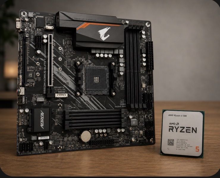 Motherboard si cpu