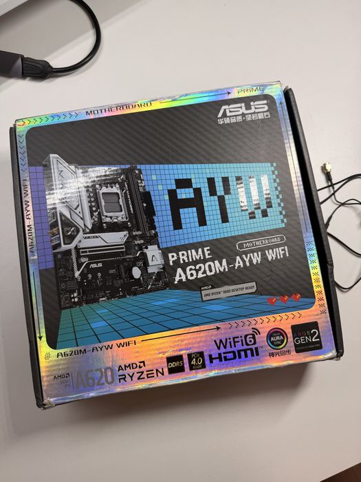 Комплект R5 7500f+ASUS A620M-ayw wifi