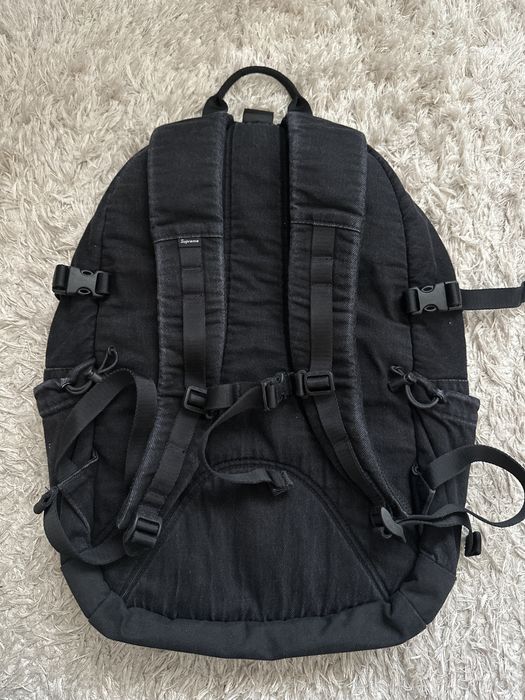 Supreme denim backpack