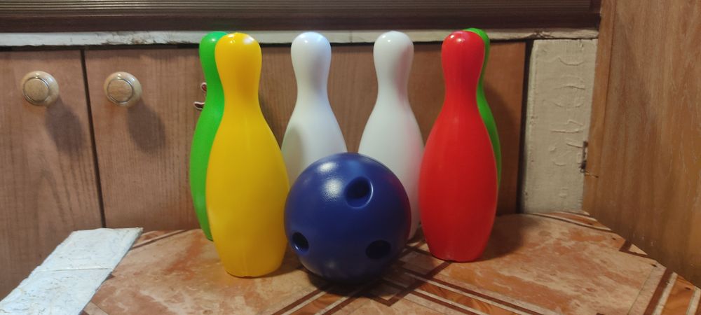 Кегли новые детские