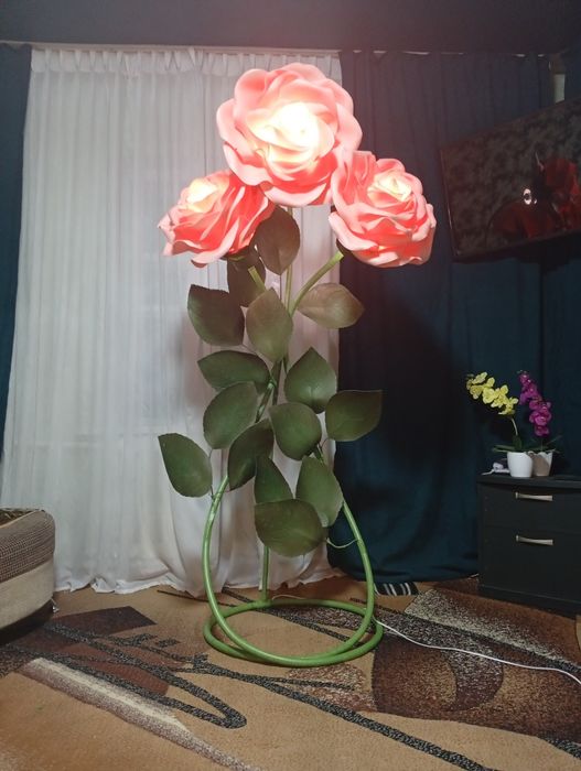 Светильник 3 Розы